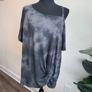 NWT Torrid Tie-Dye Asymmetrical Top